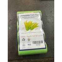 Biodegradable Recycling Eco-Friendly 1.2 Gallon 120 Count Trash Bag. 720Packs. EXW Los Angeles